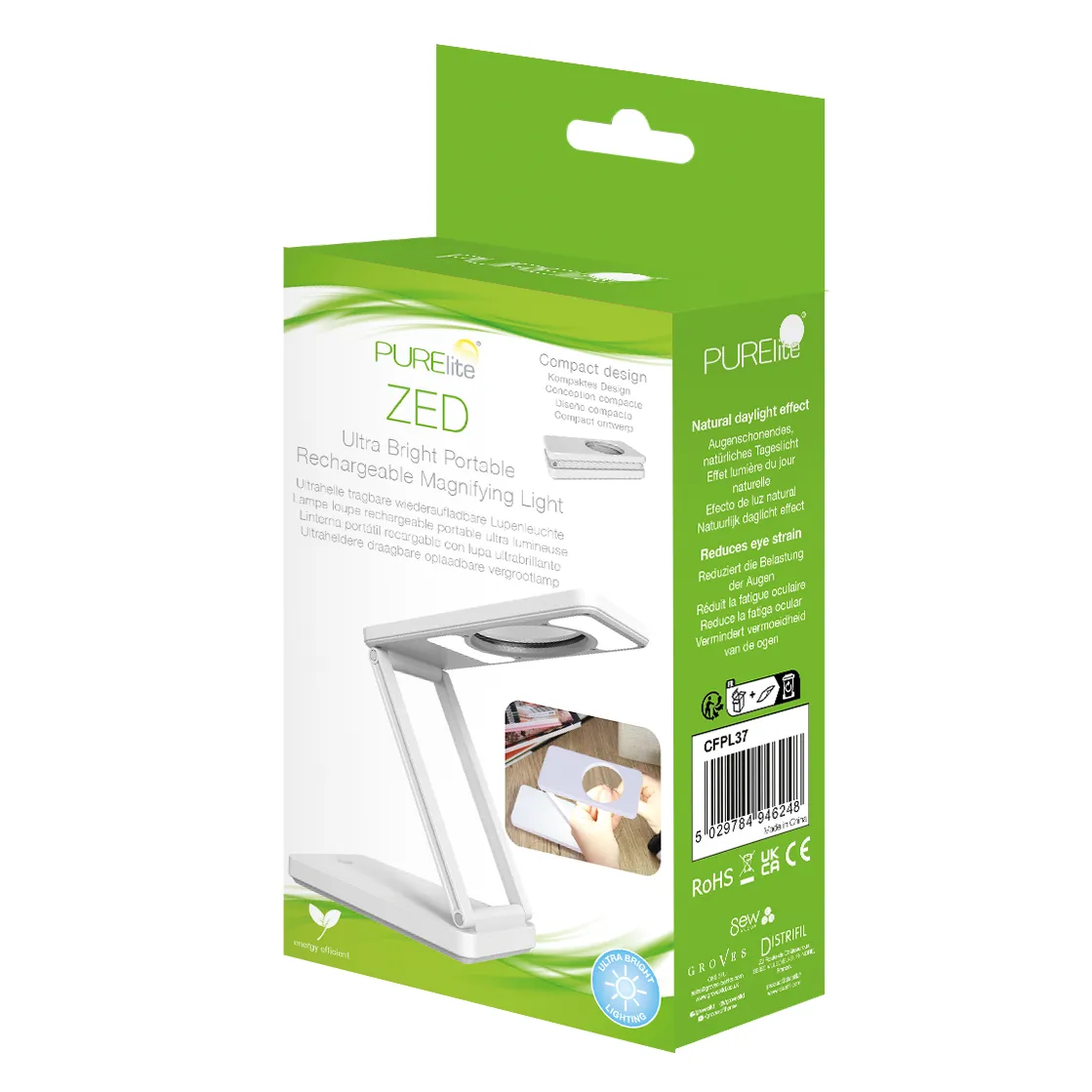 Purelite Zed Portable Magnifying Light — image 2