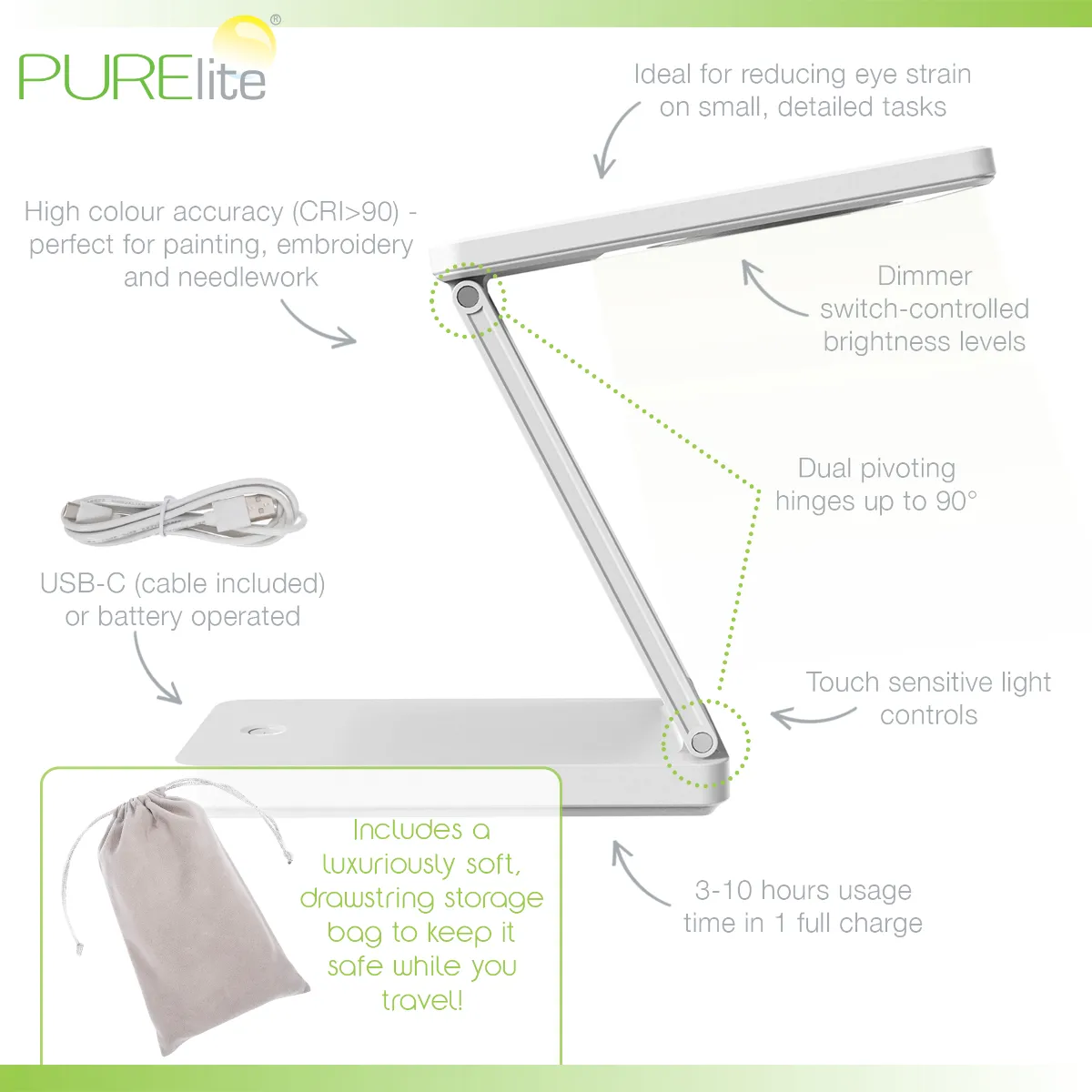 Purelite Zed Portable Magnifying Light — image 4
