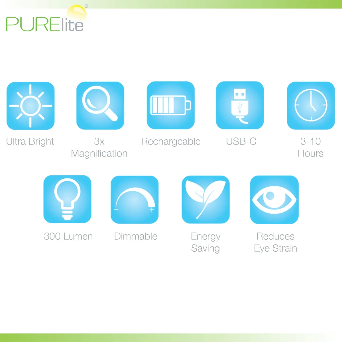 Purelite Ray Clip-on Magnifying Light — image 3
