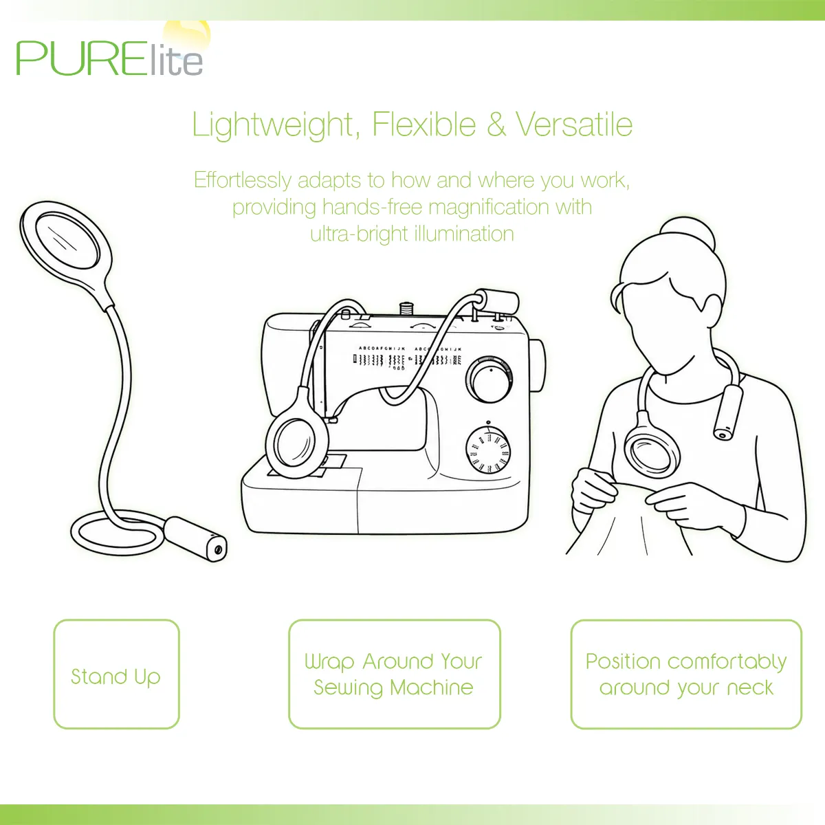 Purelite Cobra Multi-Positionable Magnifying Light — image 5