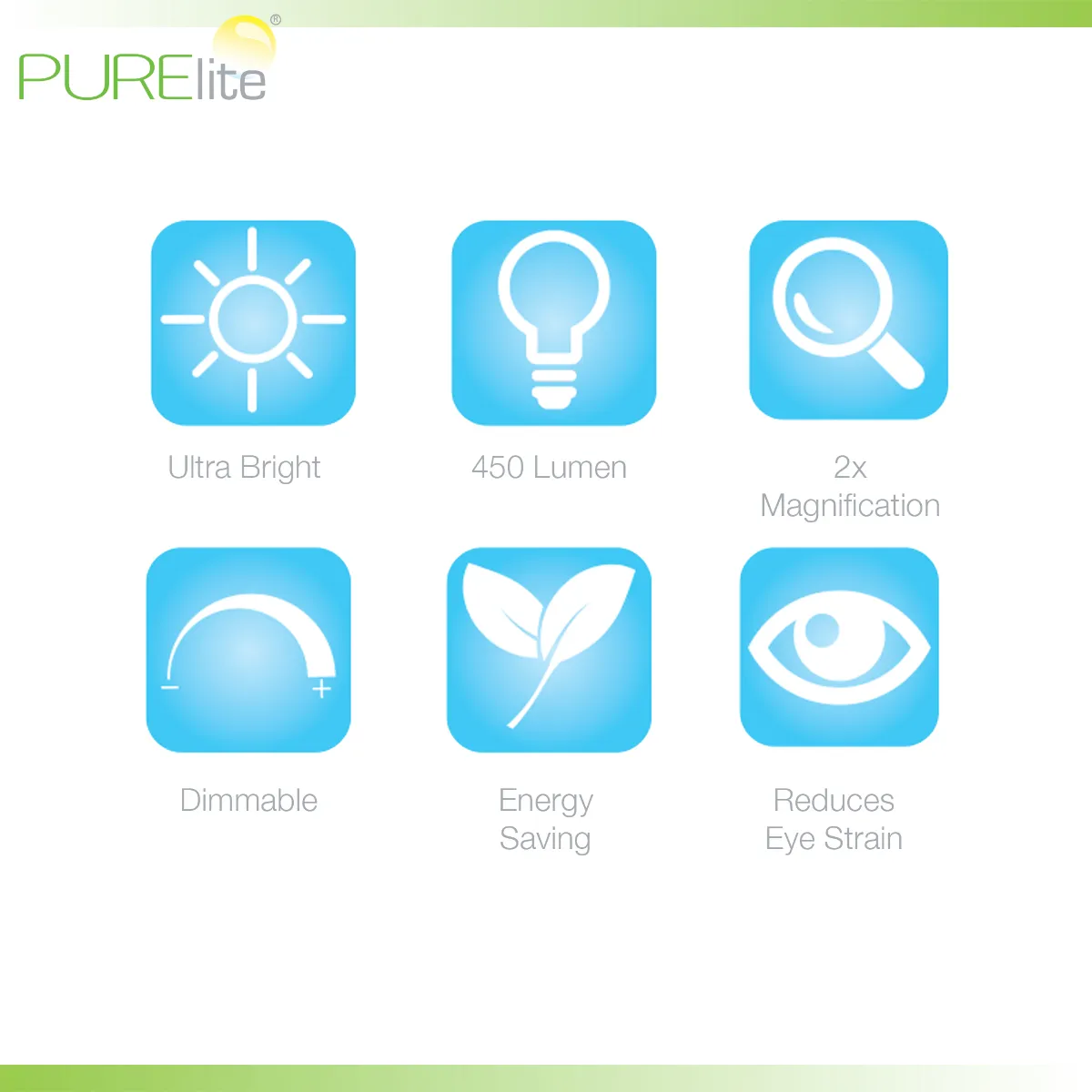 Purelite Volt Magnifying Table Lamp — image 3