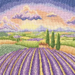 Bothy Threads Lavender Fields Cross Stitch Kit