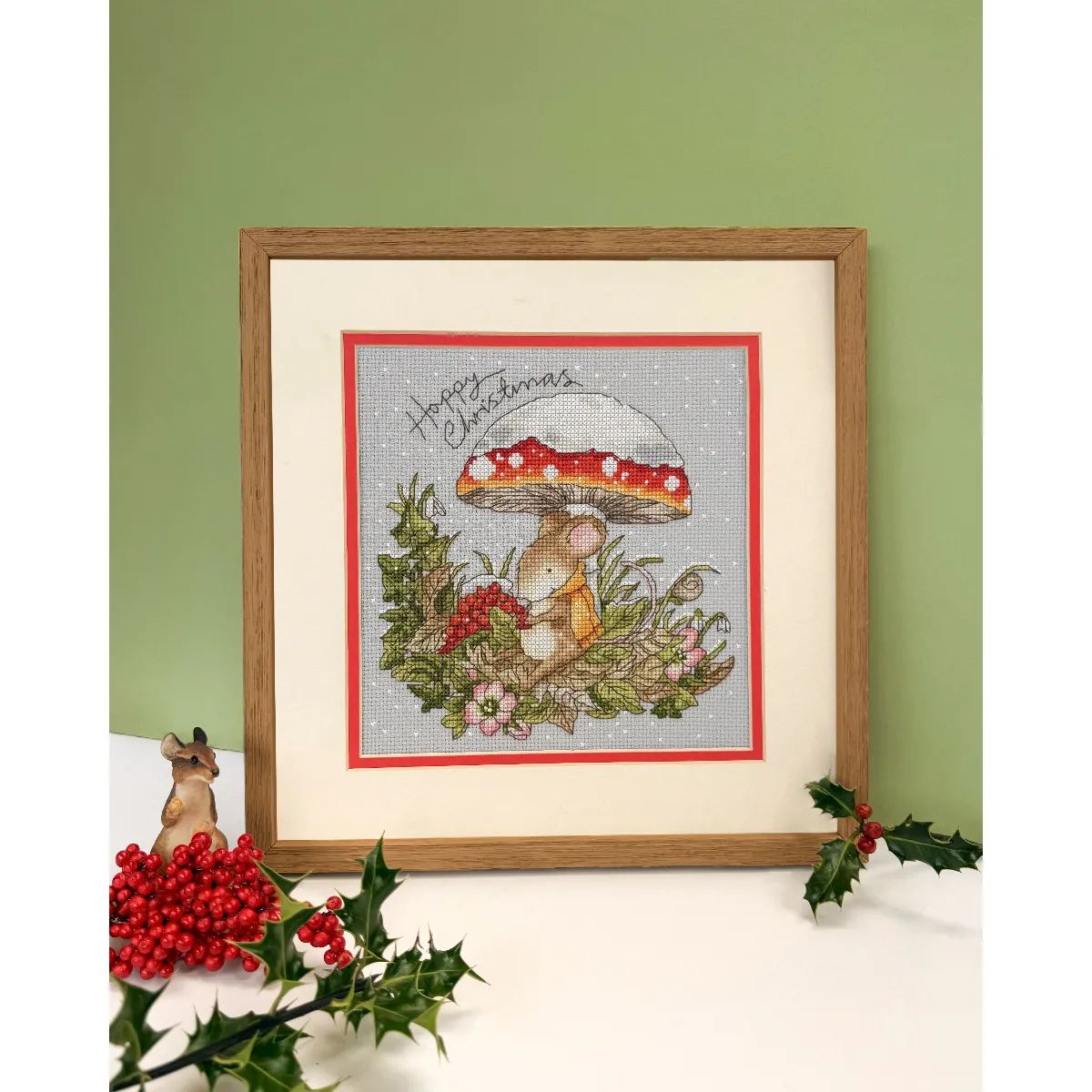 Bothy Threads Hide and Squeak Cross Stitch Kit — image 3