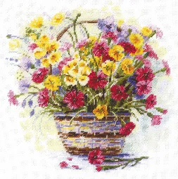 RIOLIS Blooming Summer Cross Stitch Kit