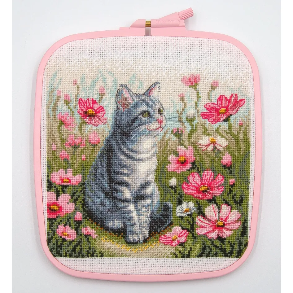 Aine Garden Whiskers Cross Stitch Kit — image 2