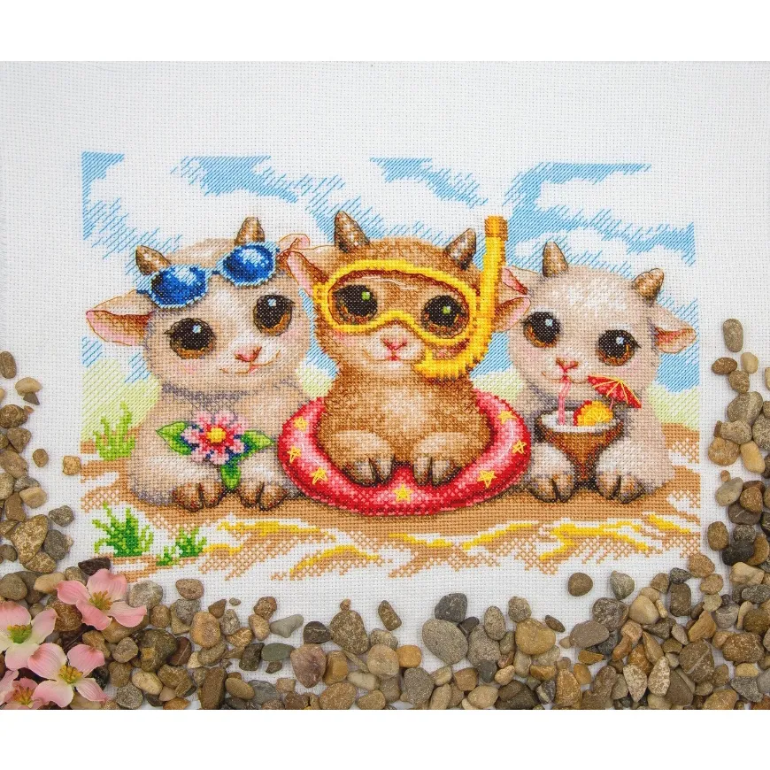 Aine Summer Joy Cross Stitch Kit — image 2