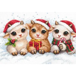 Aine Christmas Joy Cross Stitch Kit