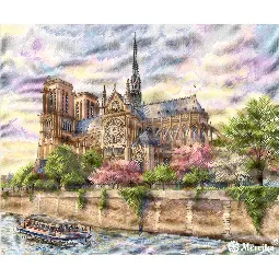 Merejka Notre Dame de Paris Cross Stitch Kit