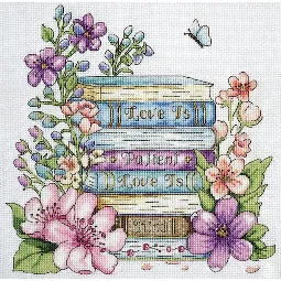 Design Works Crafts Love is Kind Cross Stitch Kit