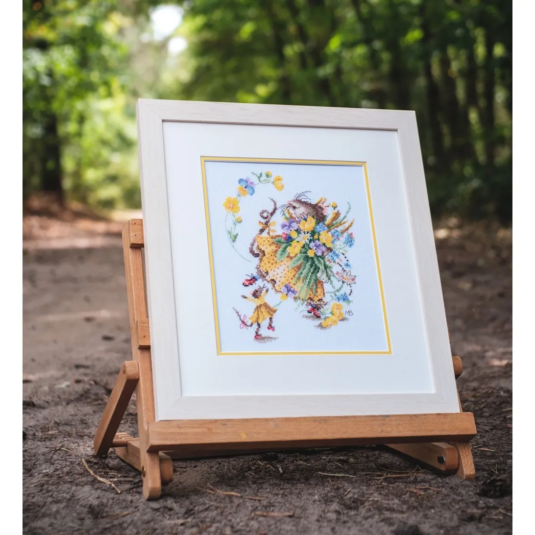Lanarte Vera's Spring Surprise Cross Stitch Kit — image 2