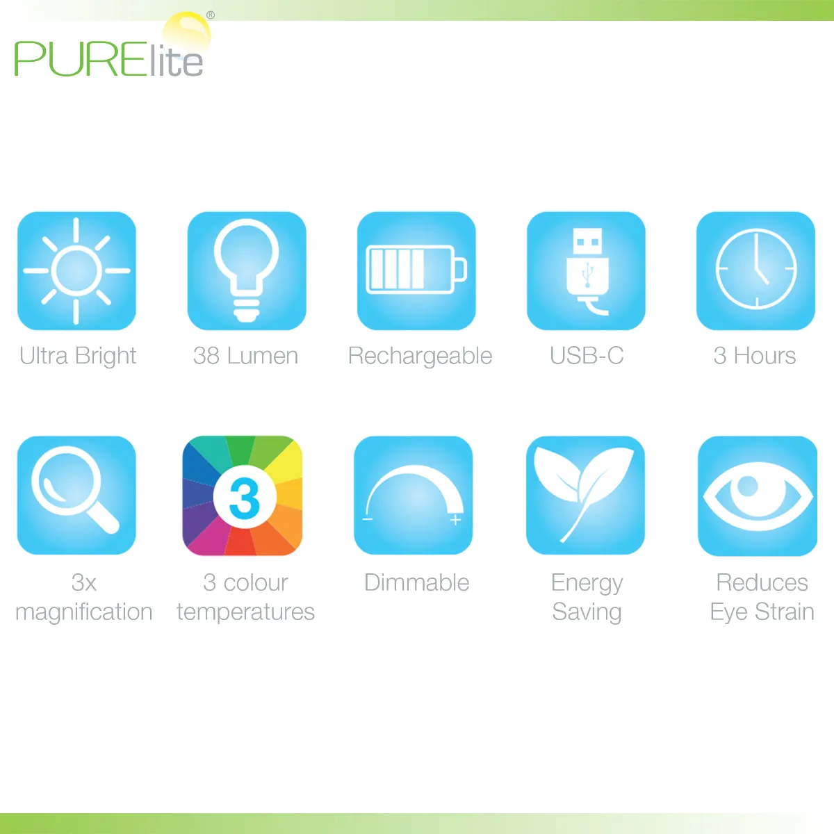 Purelite Vue 2-in-1 Clip-on Magnifier — image 3