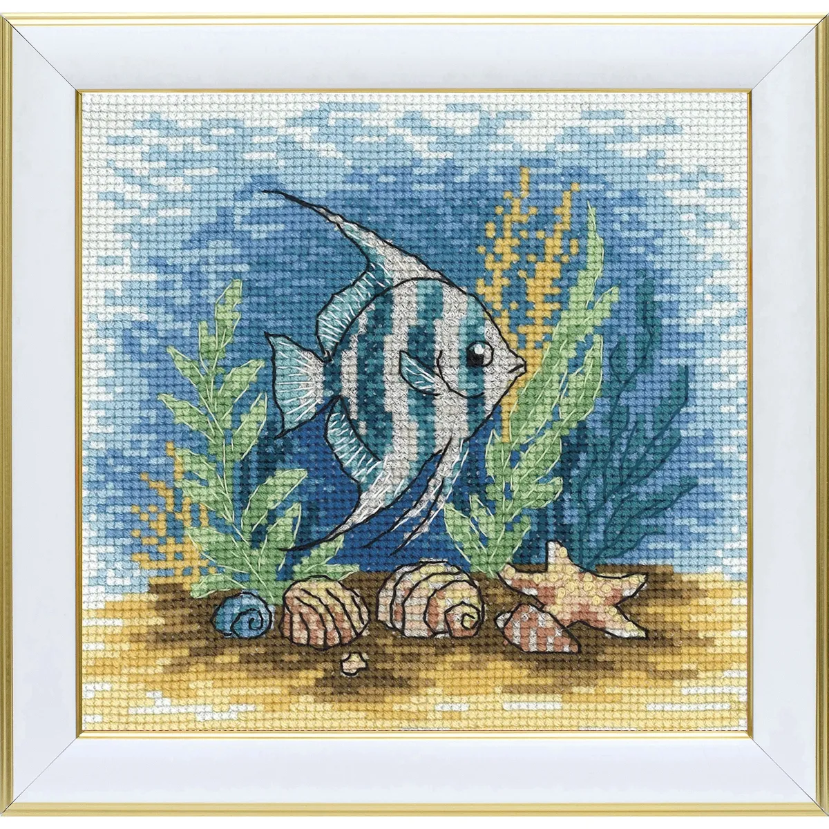 VDV Angel Fish Cross Stitch Kit — image 2