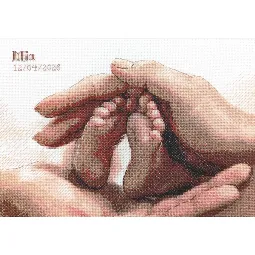 Aine Little One Birth Sampler Cross Stitch Kit