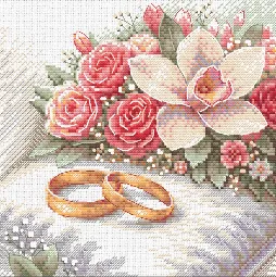 Aine Forever Wedding Sampler Cross Stitch Kit