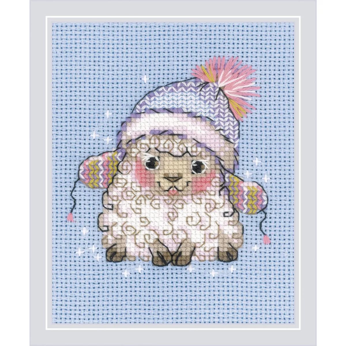 RIOLIS Little Lamb Cross Stitch Kit — image 2
