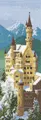 Image of Heritage Neuschwanstein Castle - Aida Cross Stitch Kit