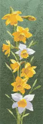 Heritage Daffodil Panel - Evenweave Cross Stitch Kit