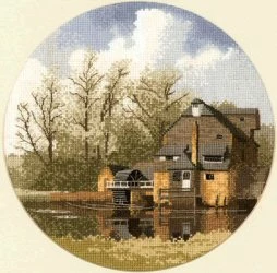 Heritage Water Mill - Evenweave Cross Stitch Kit