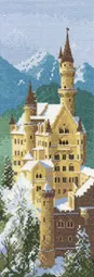 Heritage Neuschwanstein Castle - Evenweave Cross Stitch Kit