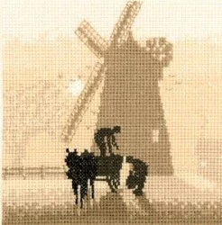 Heritage Windmill - Evenweave Cross Stitch Kit