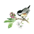 Image of Heritage Chick Berry - Evenweave Cross Stitch Kit