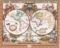 Image of Janlynn Olde World Map Cross Stitch Kit