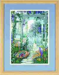 Dimensions Garden Gate Cross Stitch Kit