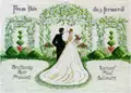 Image of Janlynn From This Day Forward Wedding Sampler Cross Stitch Kit