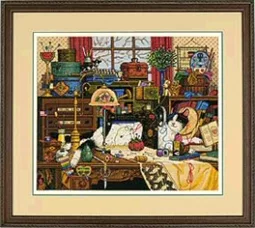 Dimensions Maggie the Messmaker Cross Stitch Kit