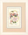 Image of Dimensions United Hearts Wedding Record Cross Stitch Kit